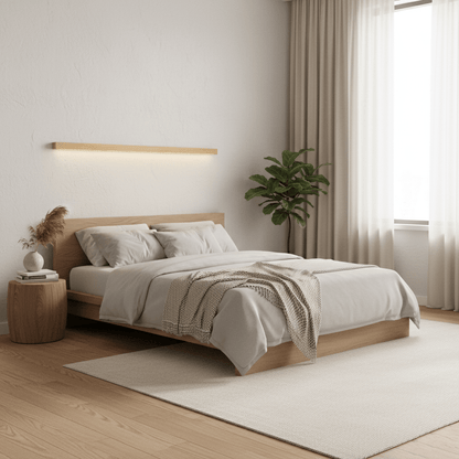 Lucienne Linear Wood Wall Light