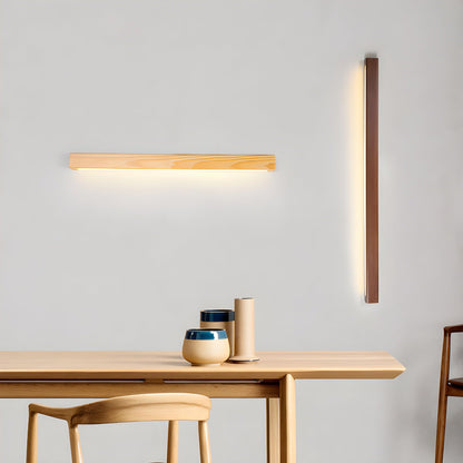 Lucienne Linear Wood Wall Light