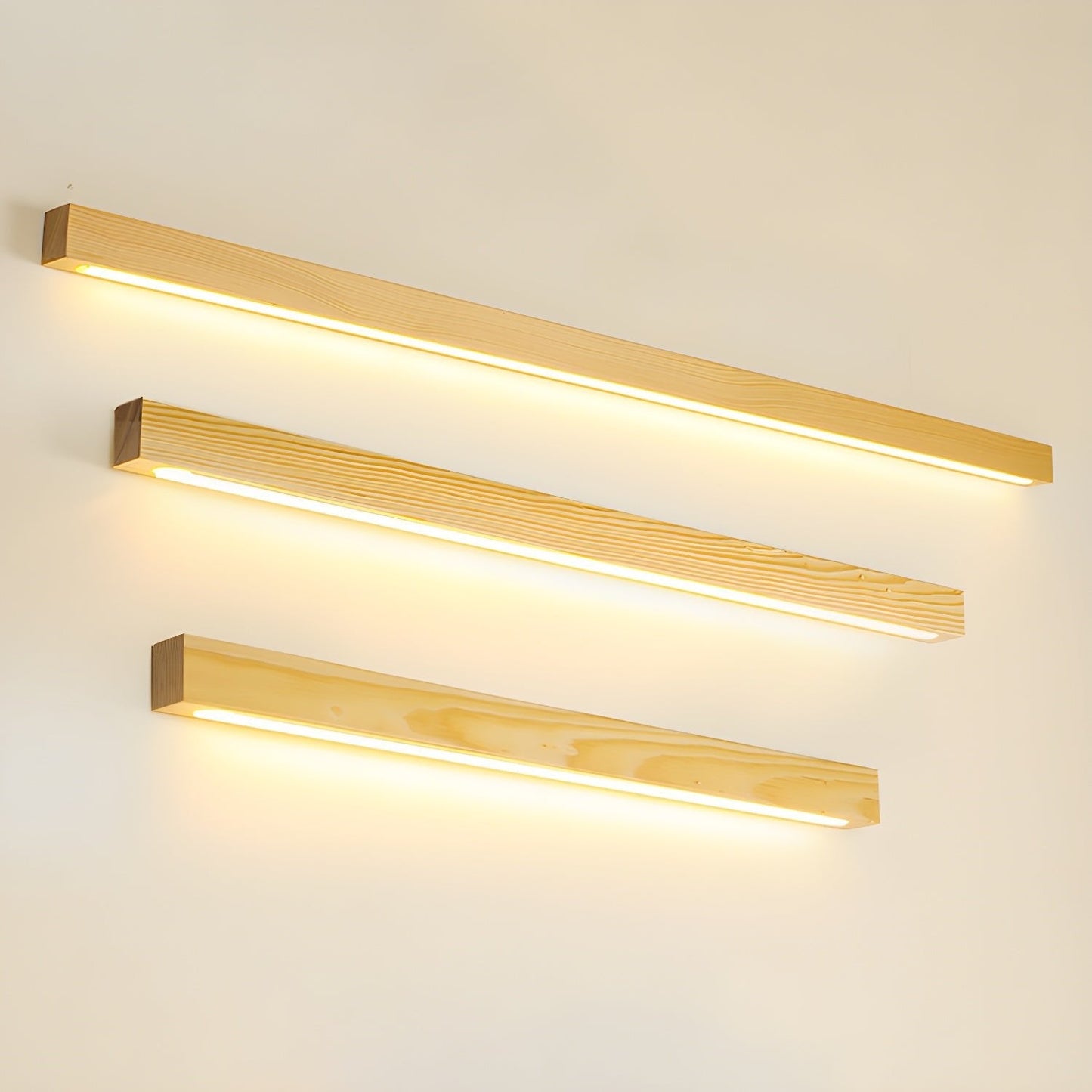 Lucienne Linear Wood Wall Light