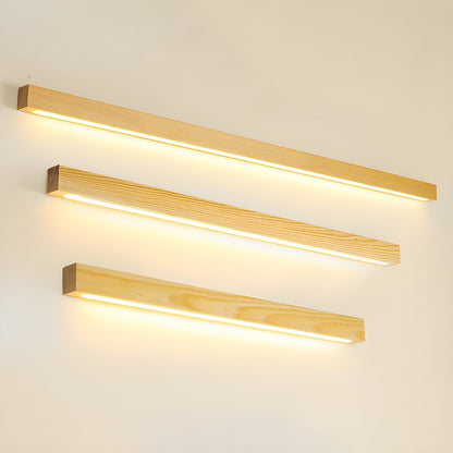 Lucienne Linear Wood Wall Light