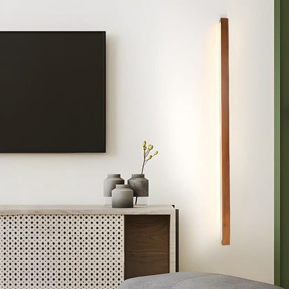 Lucienne Linear Wood Wall Light
