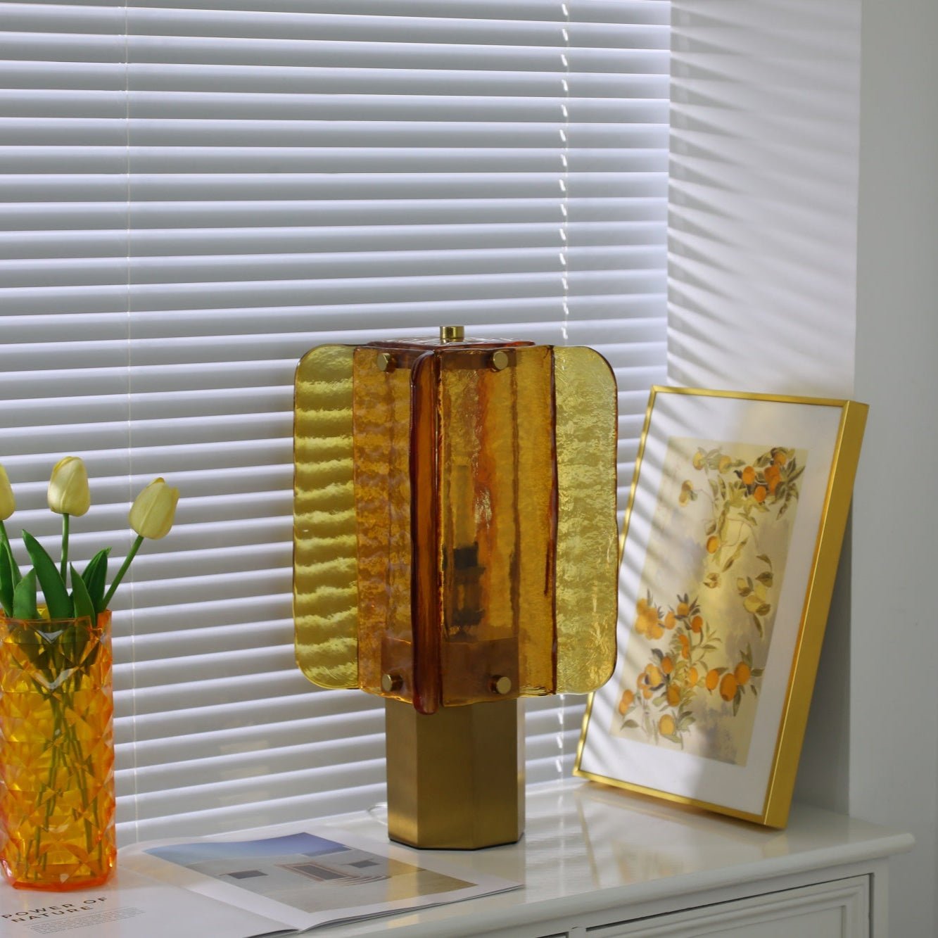 Aurelia Glass Table Lamp