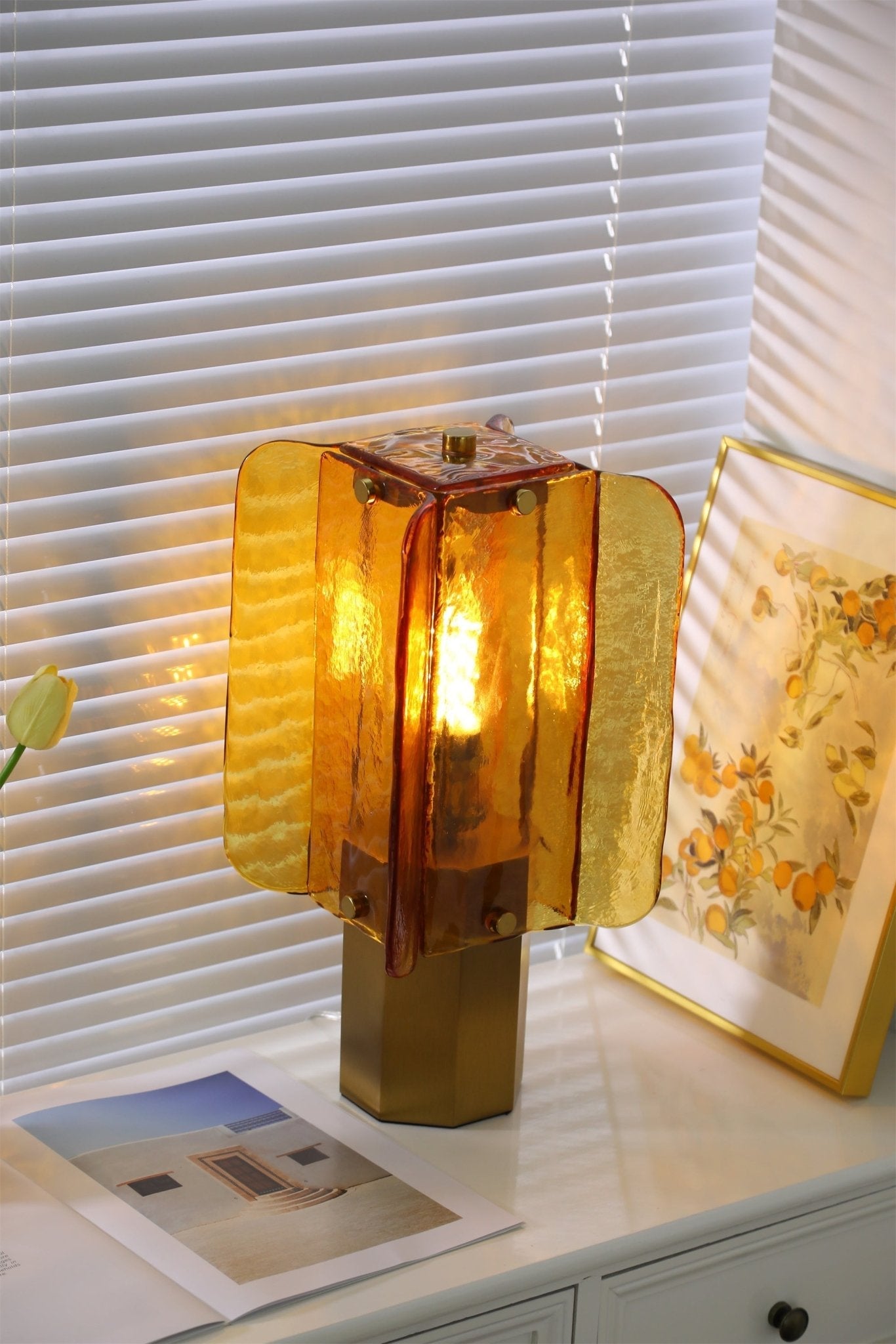 Aurelia Glass Table Lamp