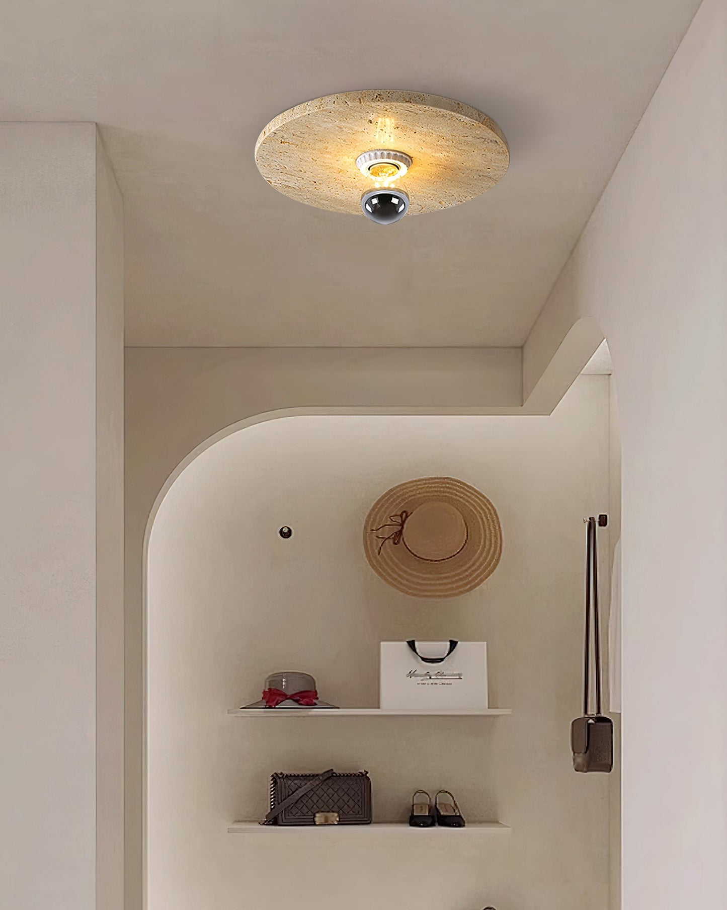 Avize Travertine Ceiling Lamp