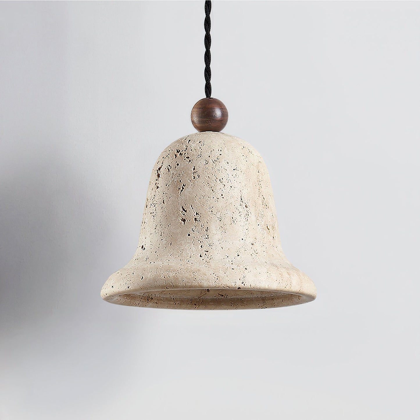 Bell Travertine Pendant Light