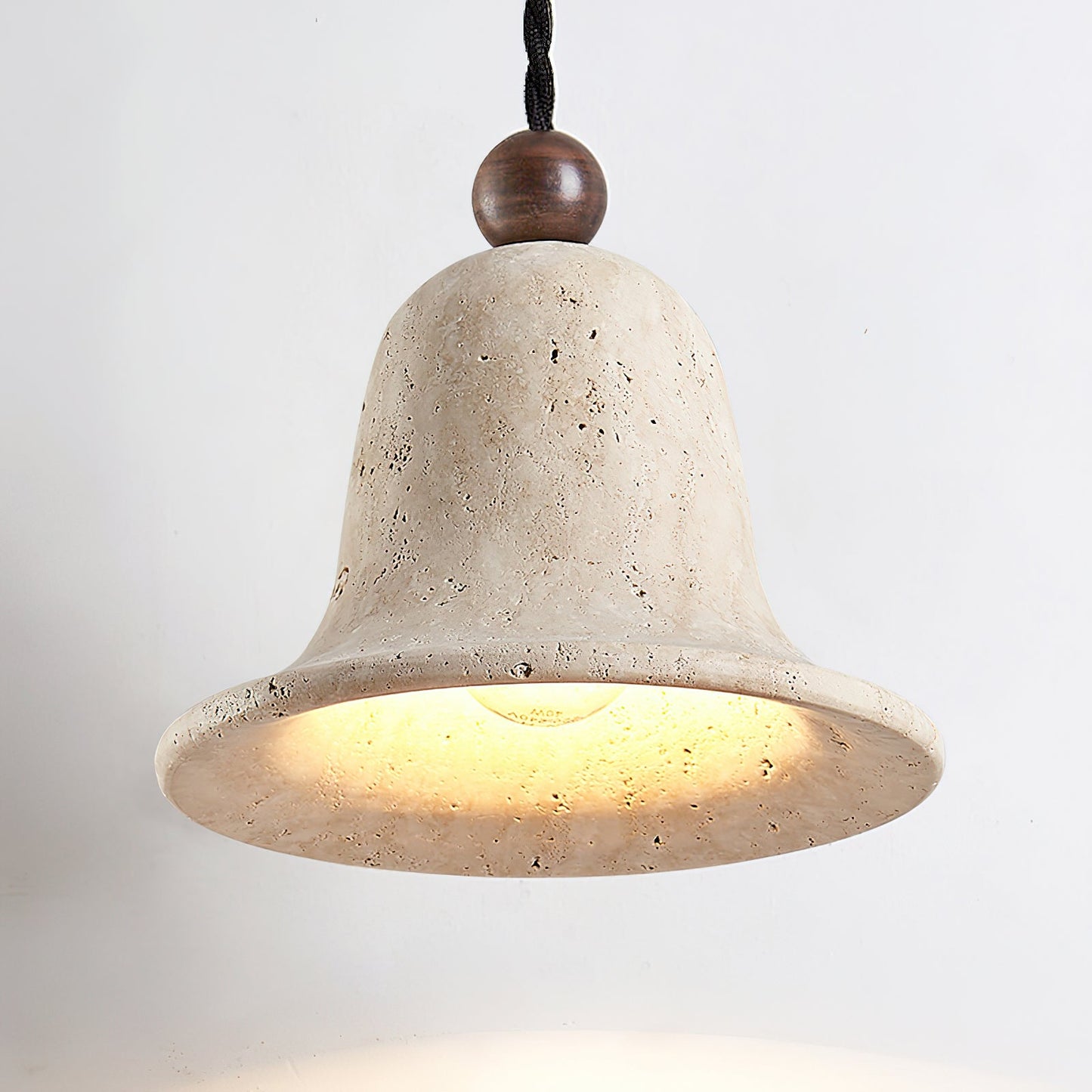 Bell Travertine Pendant Light