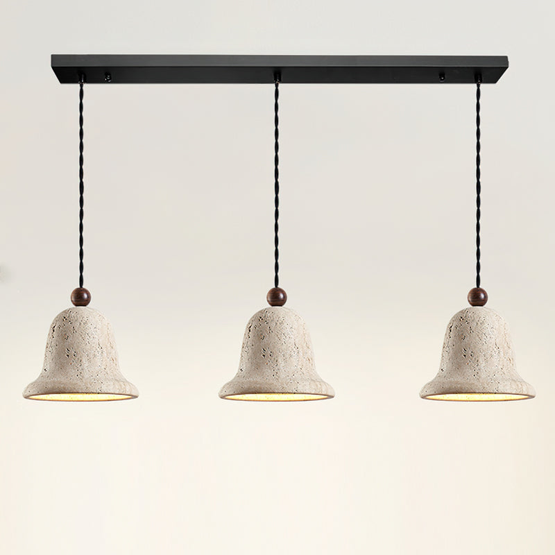 Bell Travertine Pendant Light