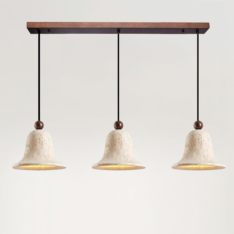 Bell Travertine Pendant Light