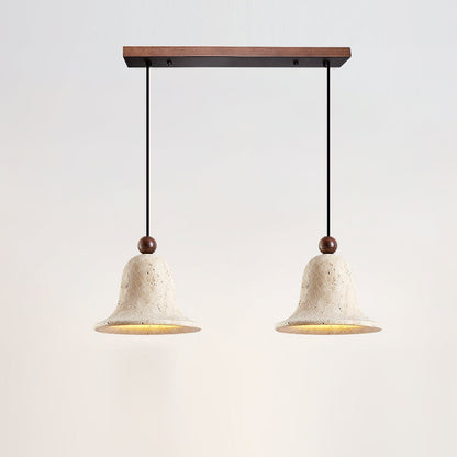 Bell Travertine Pendant Light