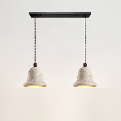 Bell Travertine Pendant Light