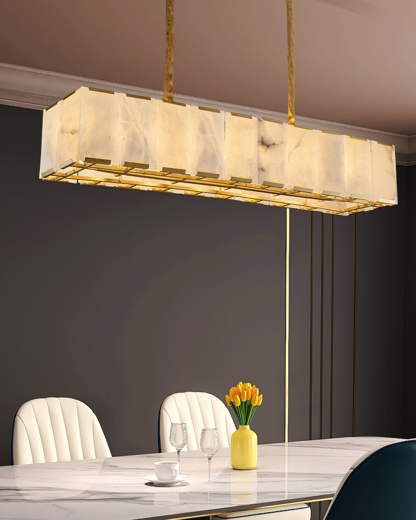 Bernardi Alabaster Chandelier