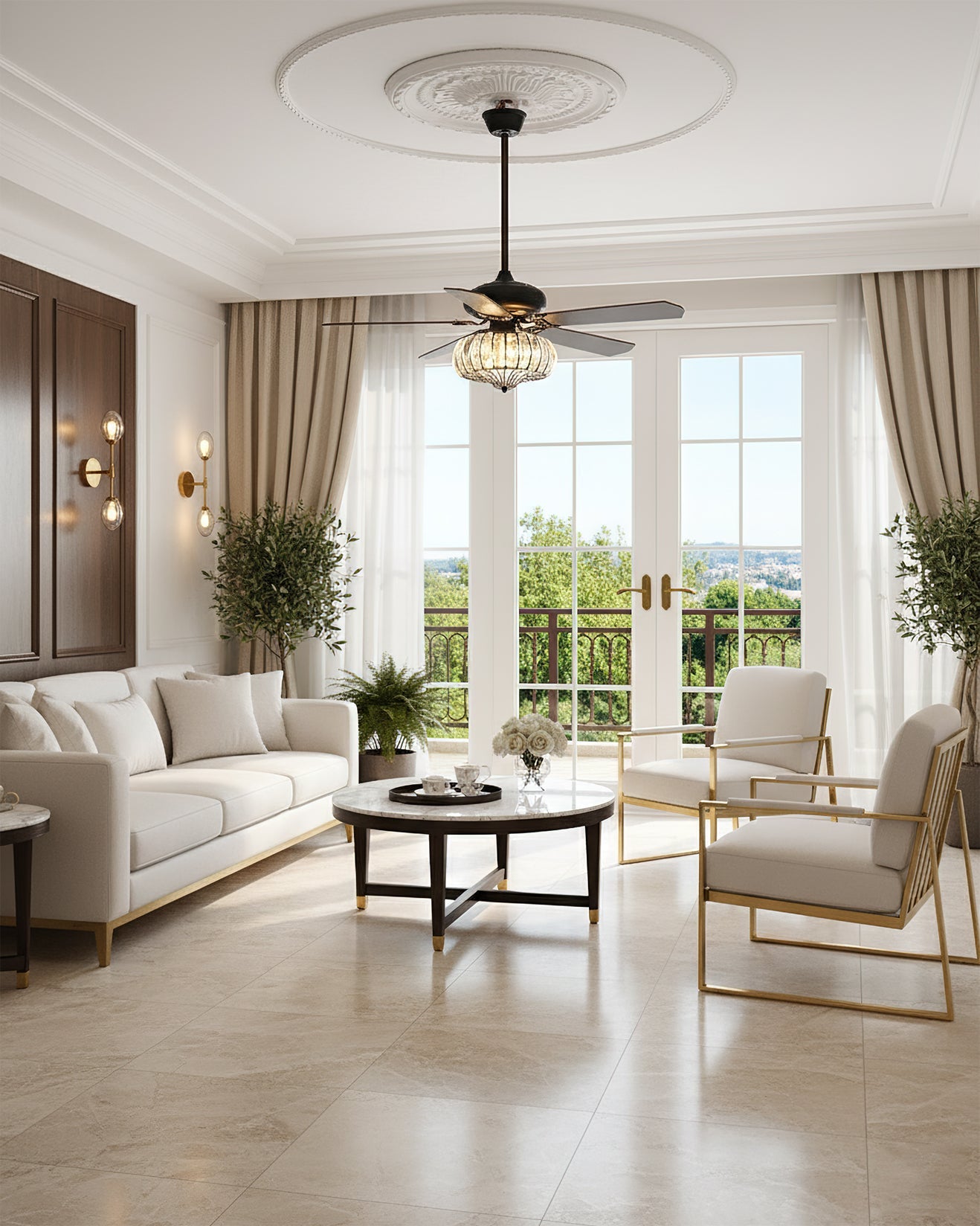 Bernardino Ceiling Fan Light