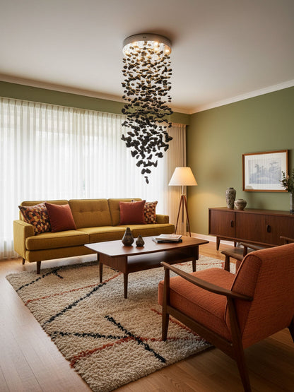 Black Stones Chandeliers