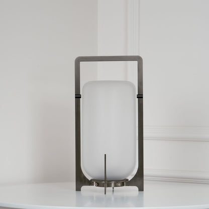 Steel Twilight Lantern Table Light