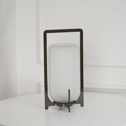 Steel Twilight Lantern Table Light