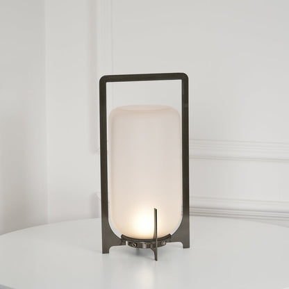 Steel Twilight Lantern Table Light