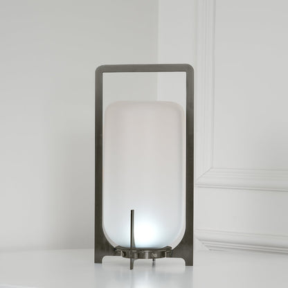 Steel Twilight Lantern Table Light