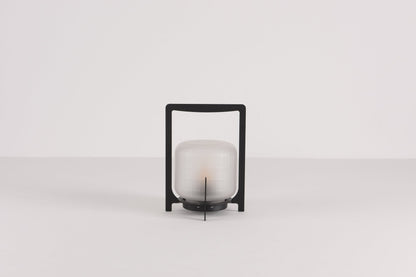 Black Twilight Lantern Table Lamp