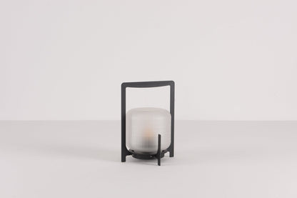 Black Twilight Lantern Table Lamp