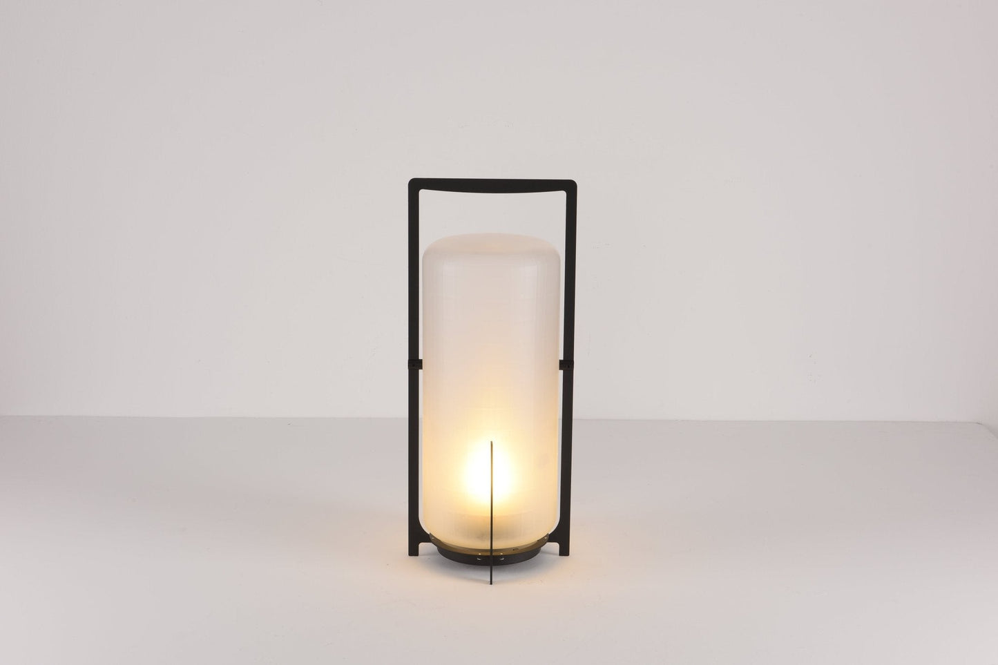 Black Twilight Lantern Table Lamp