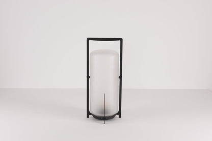 Black Twilight Lantern Table Lamp