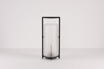 Black Twilight Lantern Table Lamp