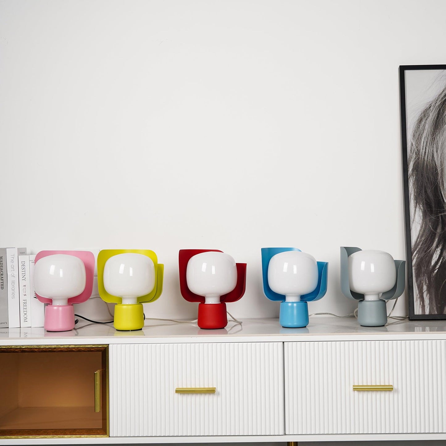 Petals Glass Table Lamp