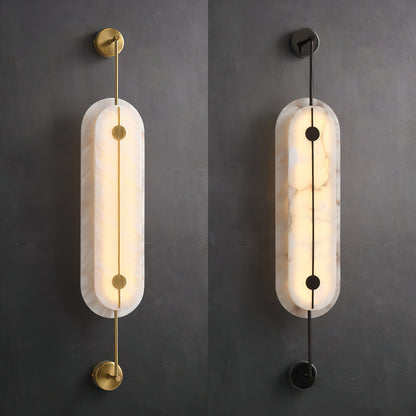 Brace Alabaster Wall Lamp