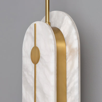 Brace Alabaster Wall Lamp
