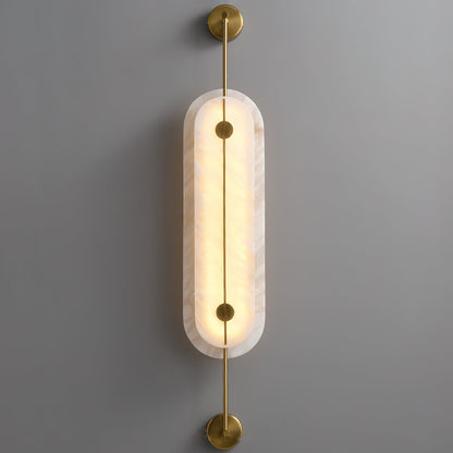 Brace Alabaster Wall Lamp