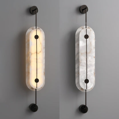 Brace Alabaster Wall Lamp