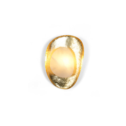 Brace Alabaster Wall Lamp