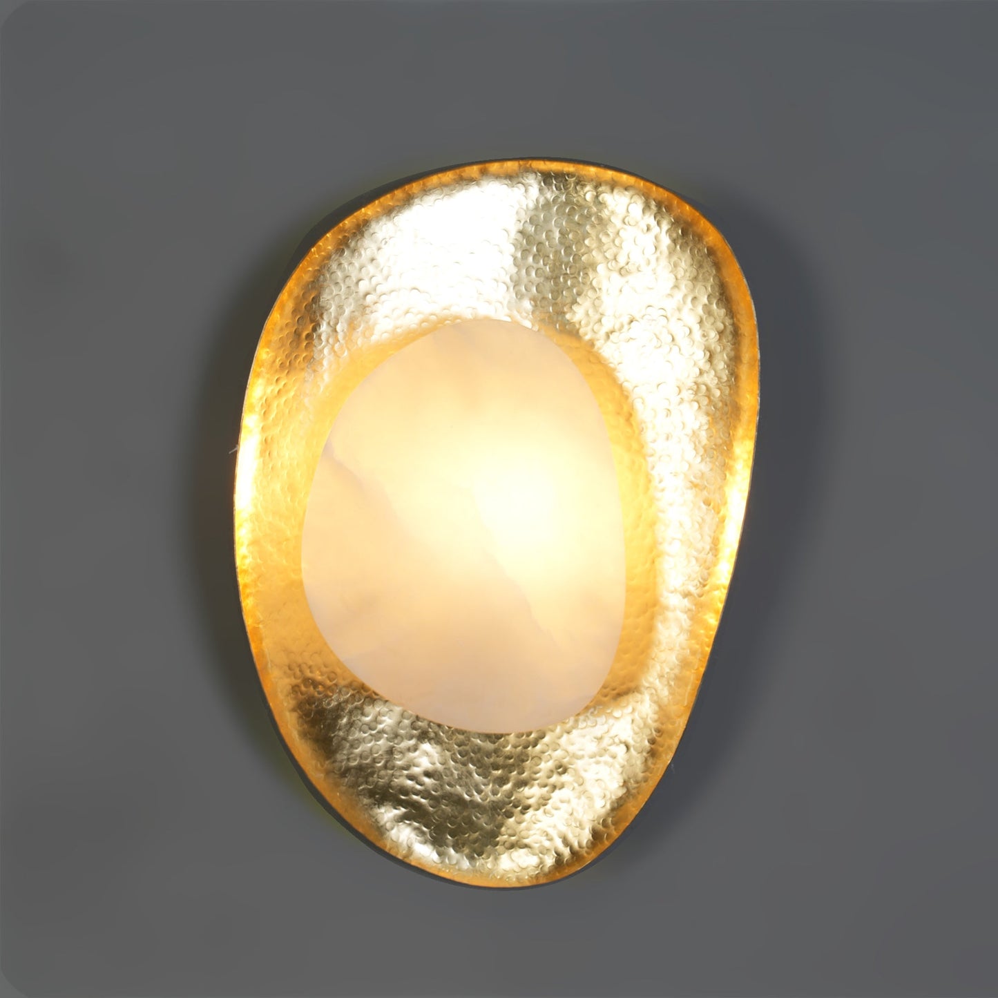 Brace Alabaster Wall Lamp