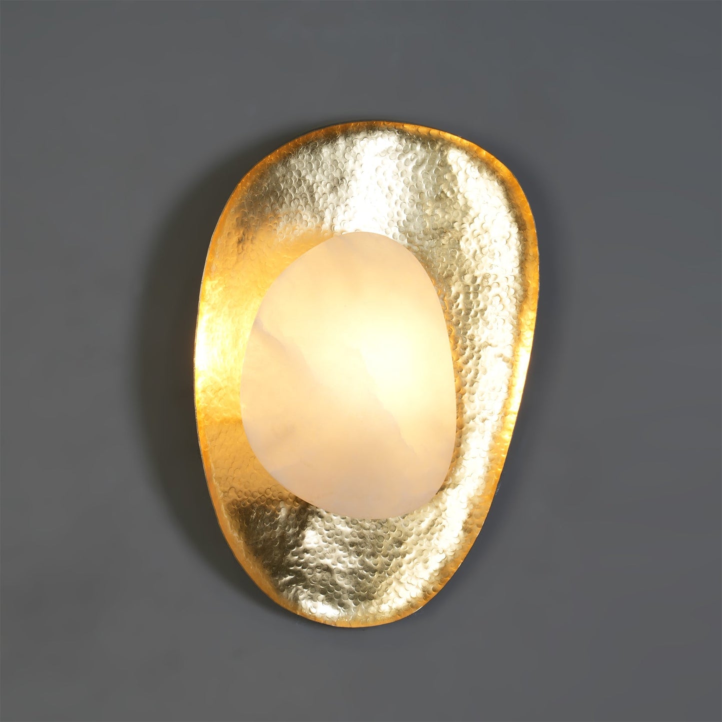 Brace Alabaster Wall Lamp