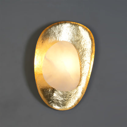 Brace Alabaster Wall Lamp