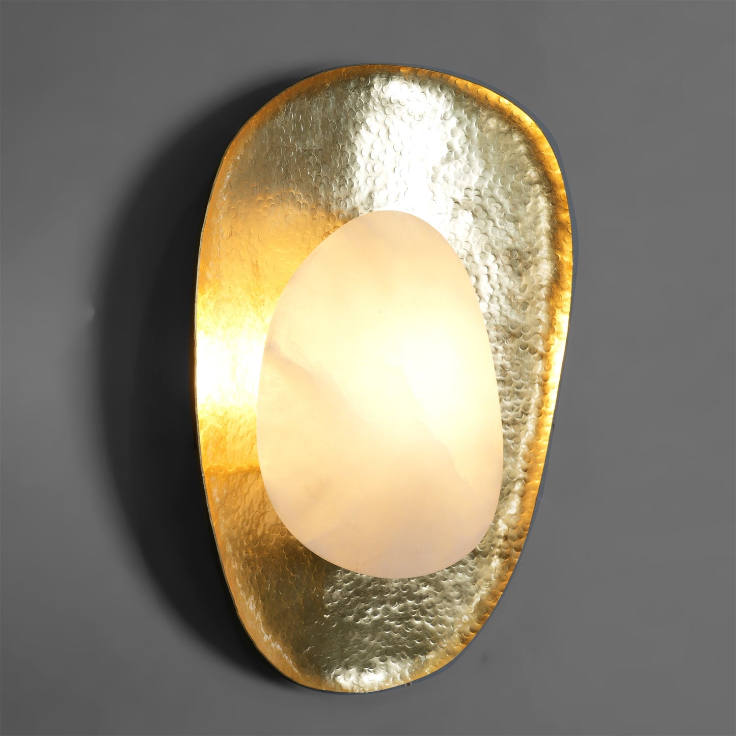 Brace Alabaster Wall Lamp