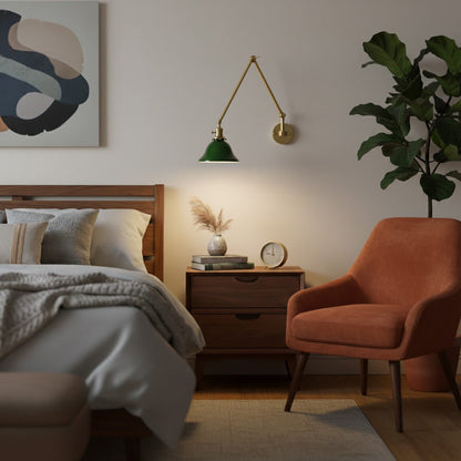 Brady Swing Arm Wall Lamp