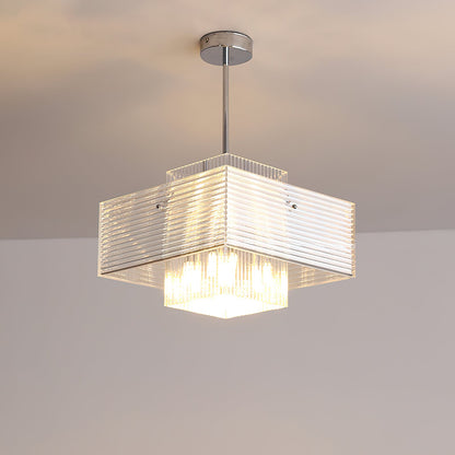 Brenna Glass Chandelier