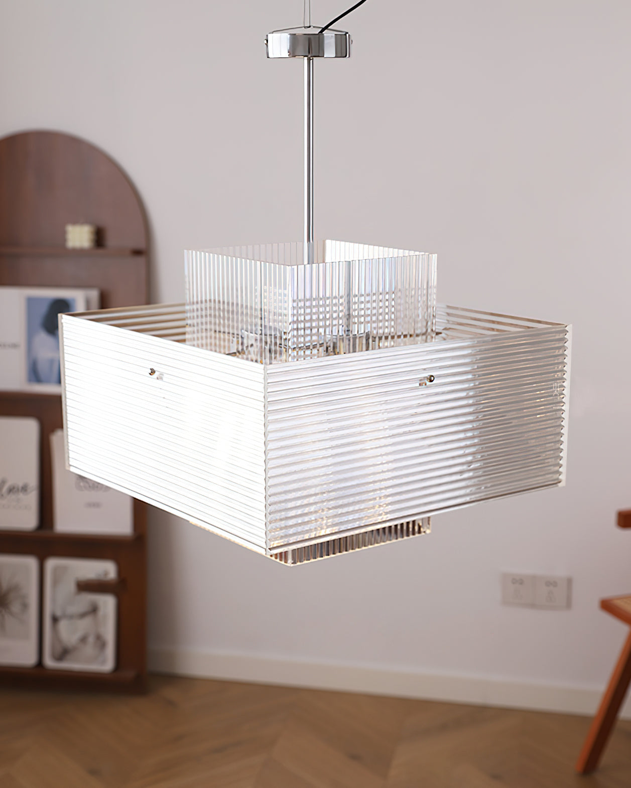 Brenna Glass Chandelier