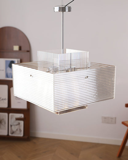 Brenna Glass Chandelier