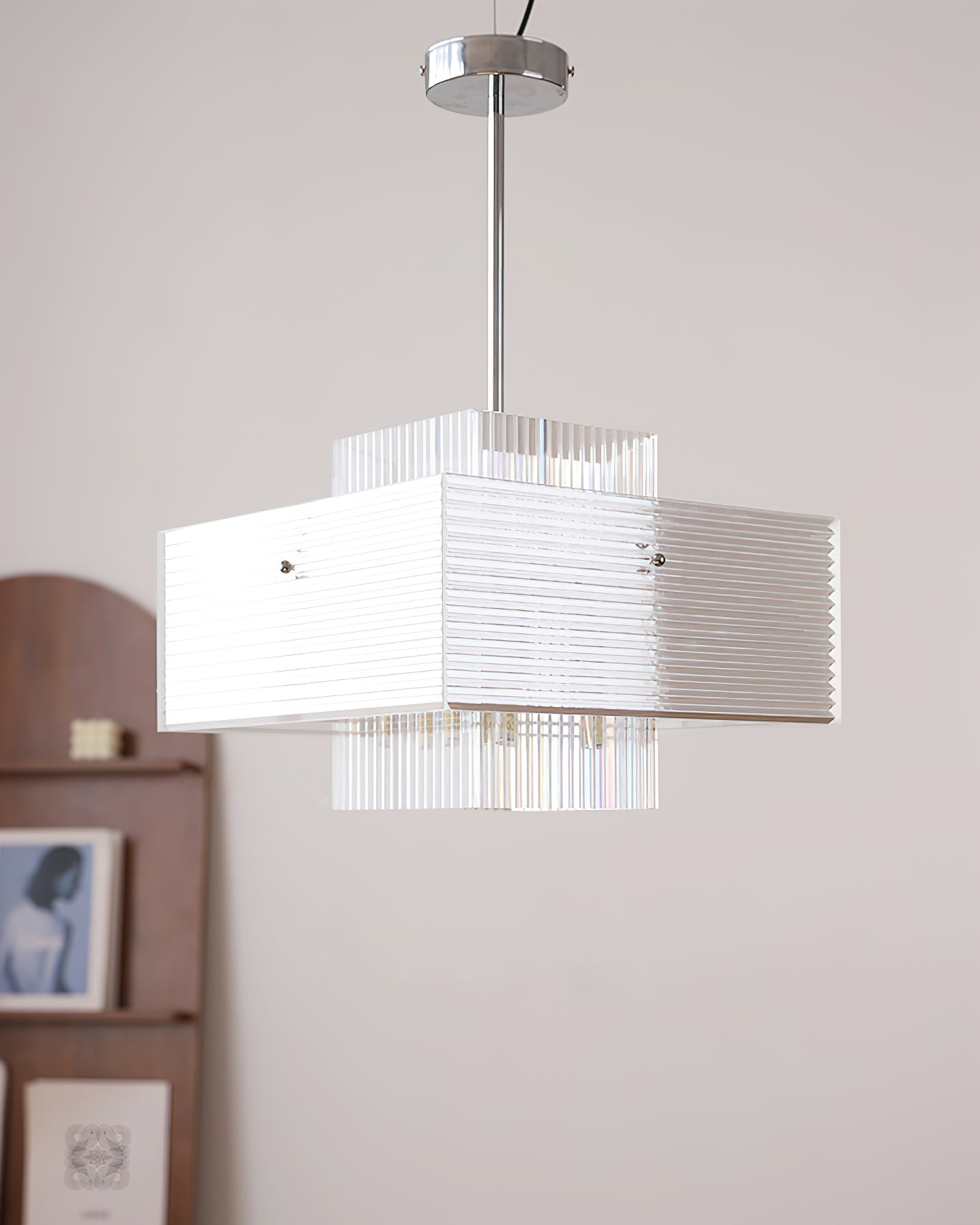 Brenna Glass Chandelier