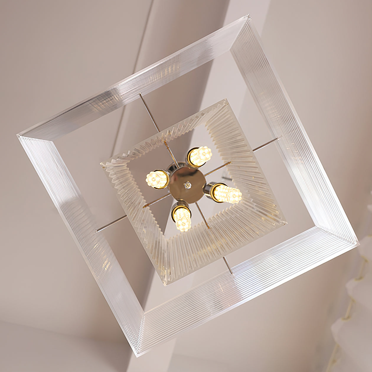 Brenna Glass Chandelier