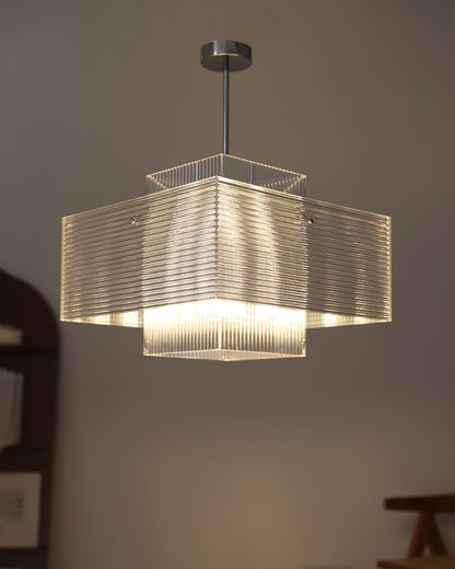 Brenna Glass Chandelier