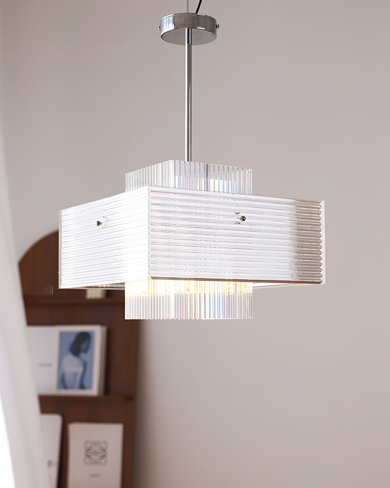 Brenna Glass Chandelier