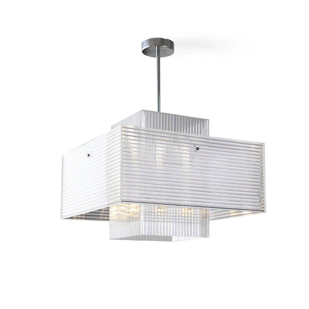 Brenna Glass Chandelier