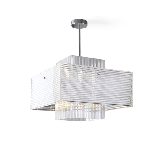 Brenna Glass Chandelier