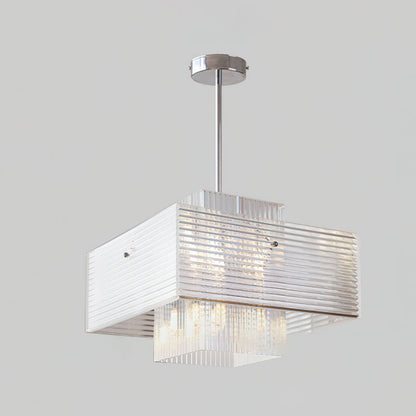 Brenna Glass Chandelier