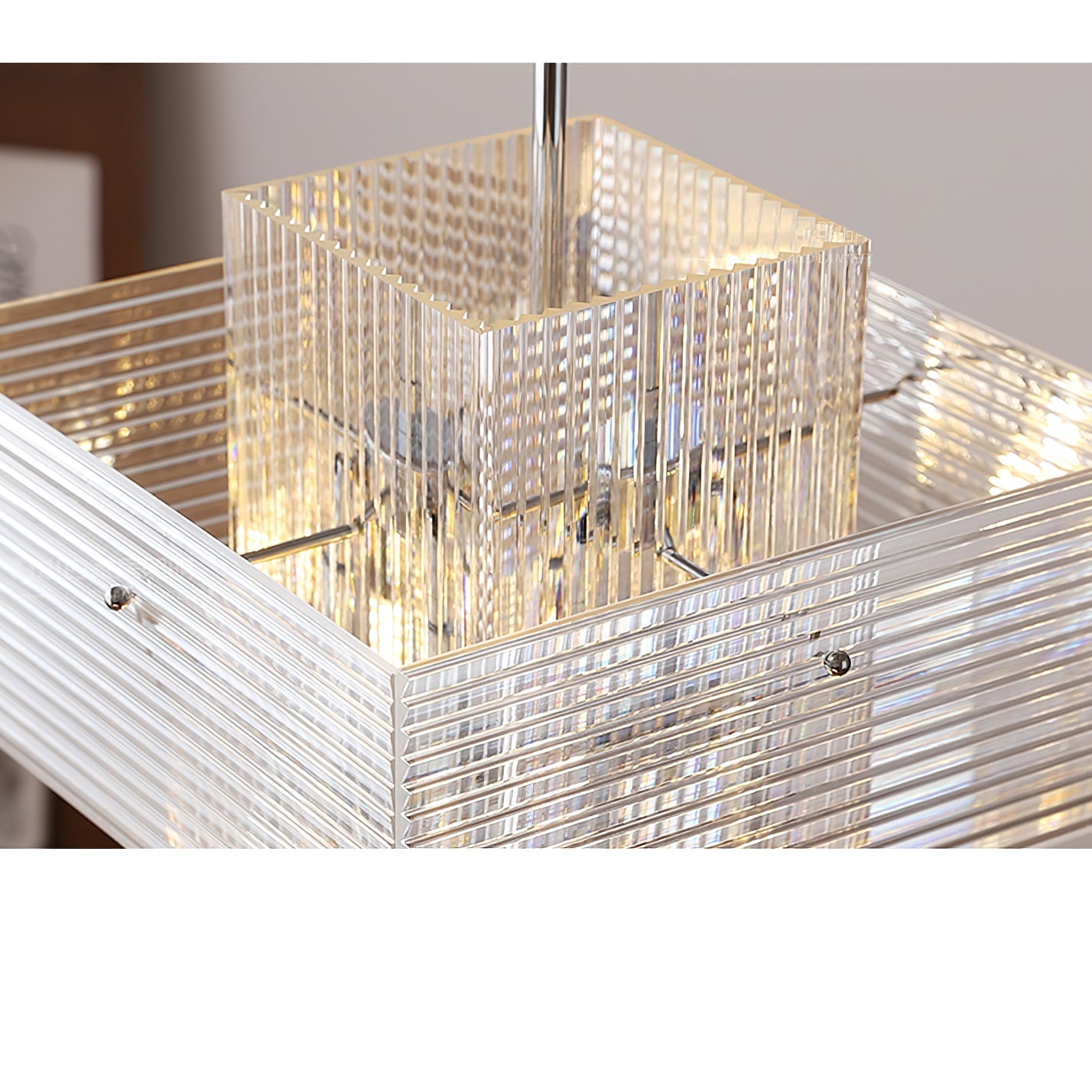 Brenna Glass Chandelier