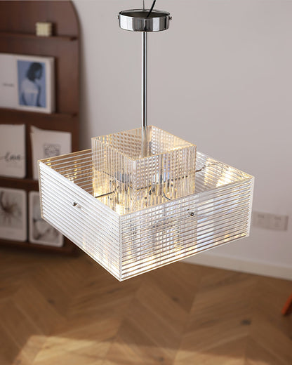 Brenna Glass Chandelier