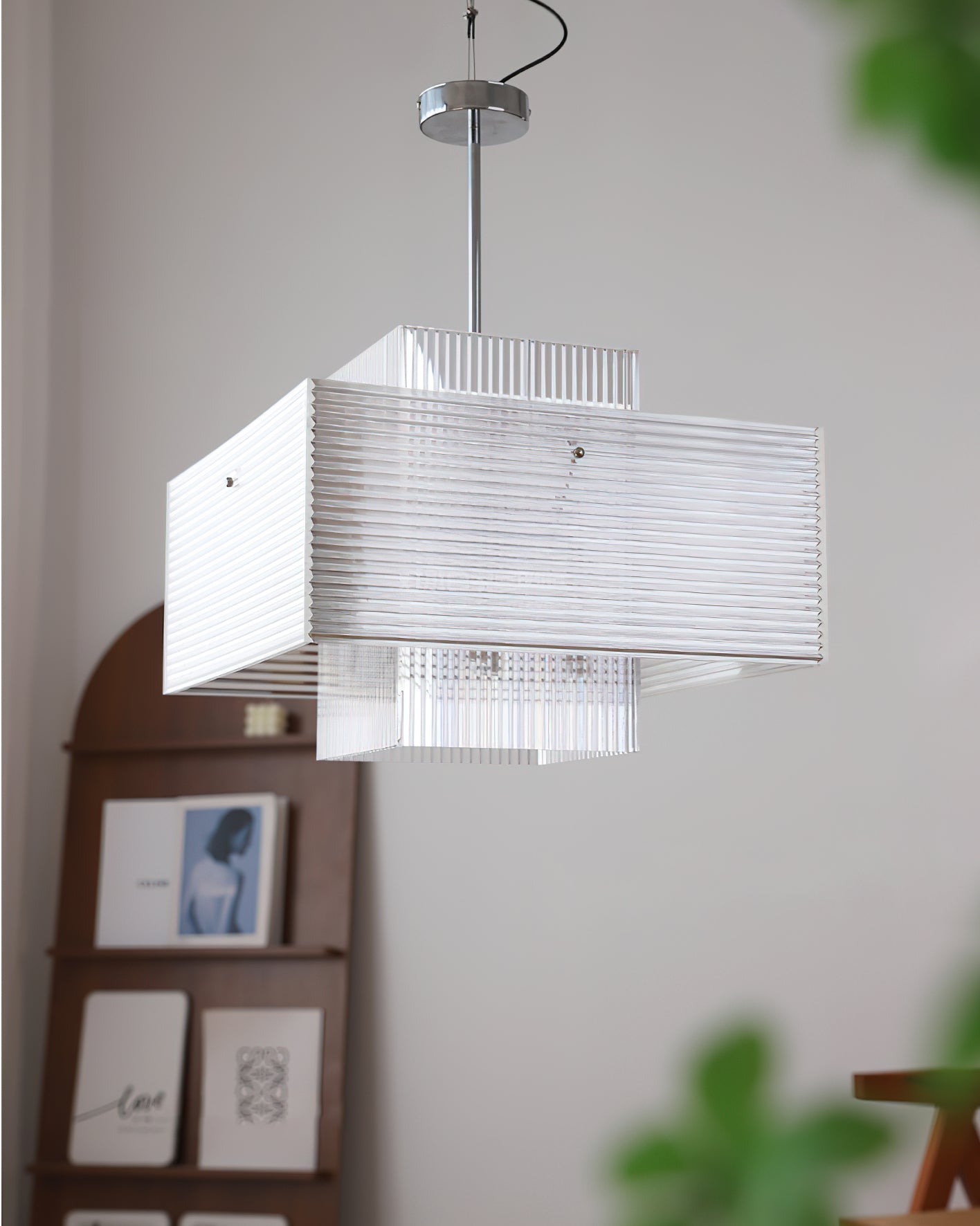 Brenna Glass Chandelier